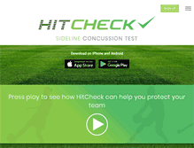 Tablet Screenshot of hitcheck.com